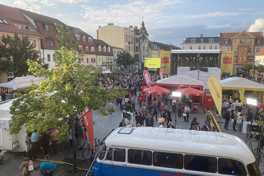 Brandenburg-Tag, Finsterwalde, Marktplatz